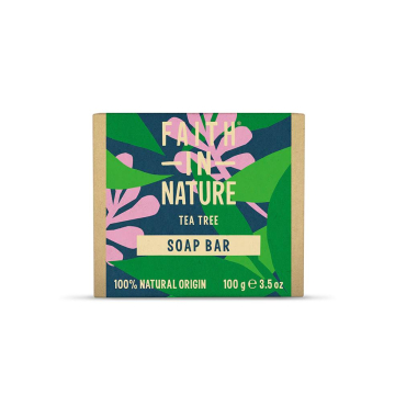 Faith in Nature Tea Tree Soap Bar 100g Faith in Nature Tea Tree Soap Bar 100g