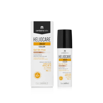 Heliocare 360° Gel Oil-Free Colour Sunscreen SPF50 Bronze 50ml Heliocare 360° Gel Oil-Free Colour Sunscreen SPF50 Bronze 50ml