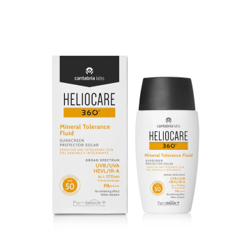 Heliocare 360° Mineral Tolerance Fluid Sunscreen SPF50 50ml Heliocare 360° Mineral Tolerance Fluid Sunscreen SPF50 50ml