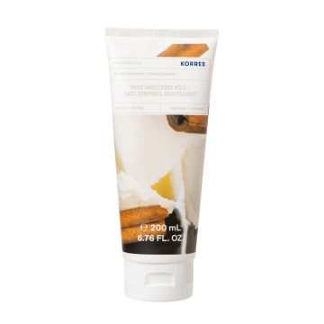 Korres Vanilla Cinnamon Body Smoothing Milk 200ml Korres Vanilla Cinnamon Body Smoothing Milk 200ml