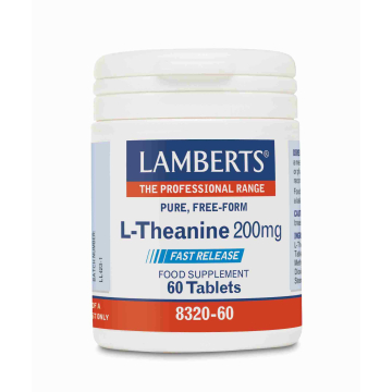 Lamberts L-Theanine 200mg 60 Tablets Lamberts L-Theanine 200mg 60 Tablets