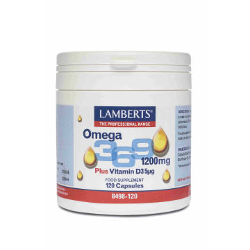 Lamberts Omega 3,6,9 1200mg 120 Capsules Lamberts Omega 3,6,9 1200mg 120 Capsules