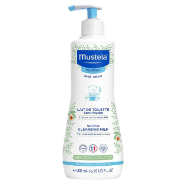 Mustela No-Rinse Cleansing Milk 500ml