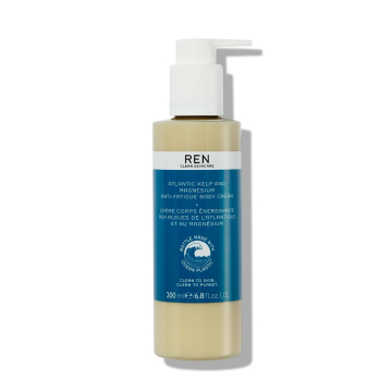 REN Atlantic Kelp And Magnesium Anti-fatigue Body Cream 200ml