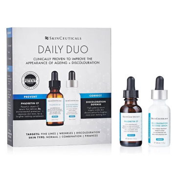 SkinCeuticals Daily Duo Phloretin CF + Discolouration Defence Kit for Combination and Discolouration-Prone Skin