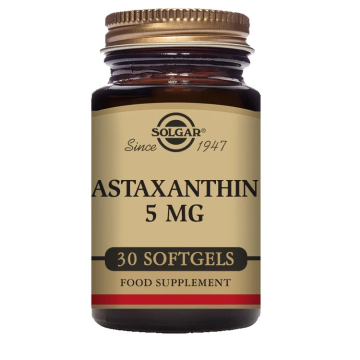 Solgar Astaxanthin 5 mg 30 Softgels Solgar Astaxanthin 5 mg 30 Softgels