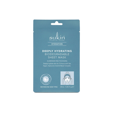Sukin Deeply Hydrating Biodegradable Sheet Mask