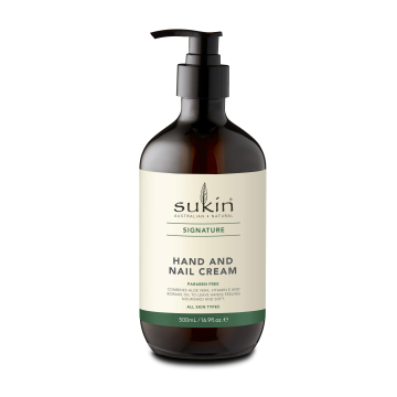 Sukin Hand and Nail Cream 500ml