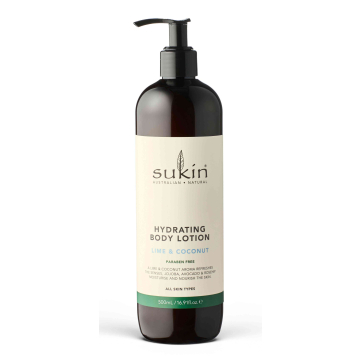 Sukin Hydrating Body Lotion Lime and Coconut 500ml