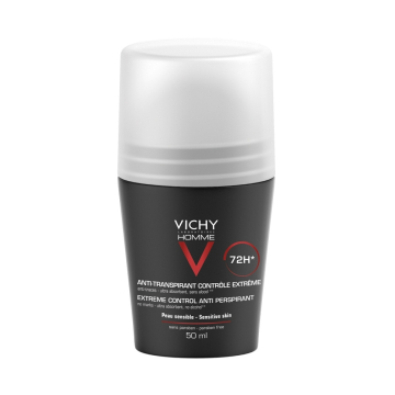 Vichy Homme Deo Roll-On 72H 50ml