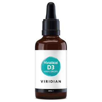 Viridian ViridiKid D3 400iu Drops 30ml Viridian ViridiKid D3 400iu Drops 30ml