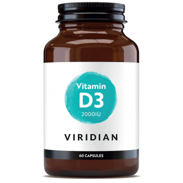 Viridian Vitamin D3 2000iu 60 Veg Caps Viridian Vitamin D3 2000iu 60 Veg Caps