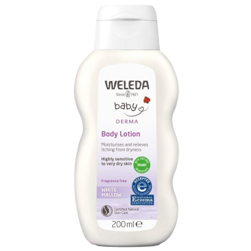 Weleda Baby Derma White Mallow Body Lotion 200ml