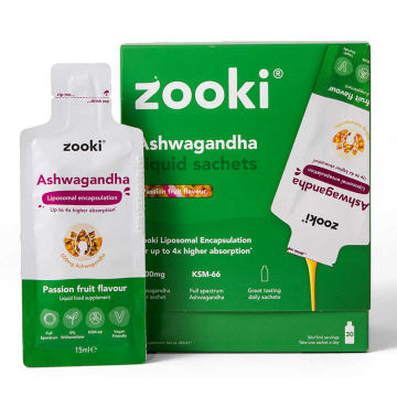 Zooki Ashwagandha Passionfruit Zooki 30 x 15ml Zooki Ashwagandha Passionfruit Zooki 30 x 15ml