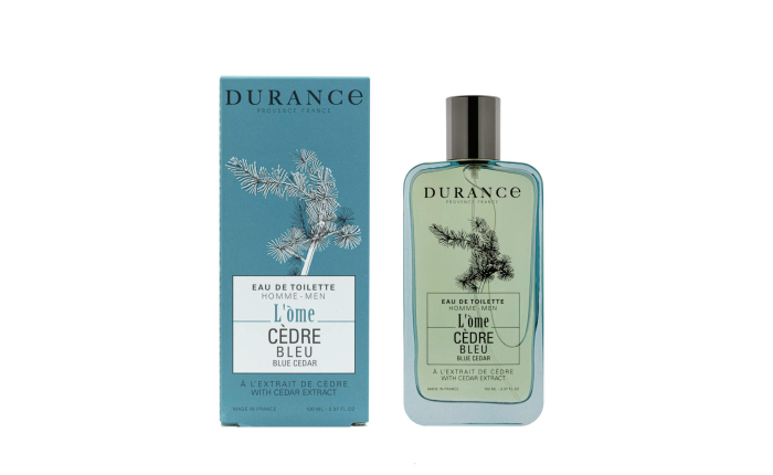Durance Blue Cedar Eau de Toilette for Men 100ml