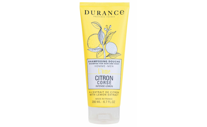 Durance Intense Lemon Hair & Body Shampoo for Men 200ml