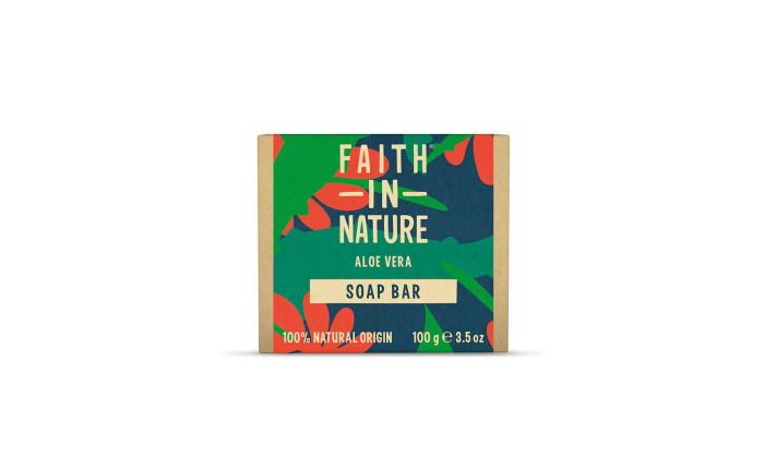 Faith in Nature Aloe Vera Soap Bar 100g Faith in Nature Aloe Vera Soap Bar 100g