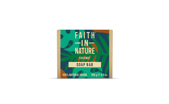 Faith in Nature Coconut Soap Bar 100g Faith in Nature Coconut Soap Bar 100g