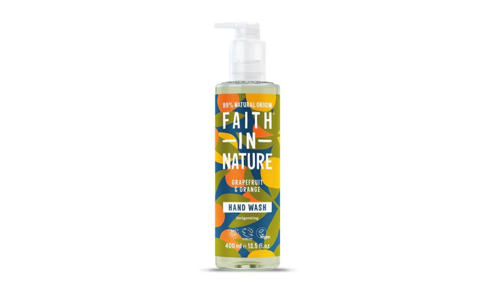 Faith in Nature Grapefruit & Orange Hand Wash 400ml Faith in Nature Grapefruit & Orange Hand Wash 400ml