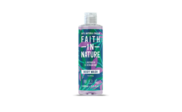 Faith in Nature Lavender & Geranium Body Wash 400ml Faith in Nature Lavender & Geranium Body Wash 400ml