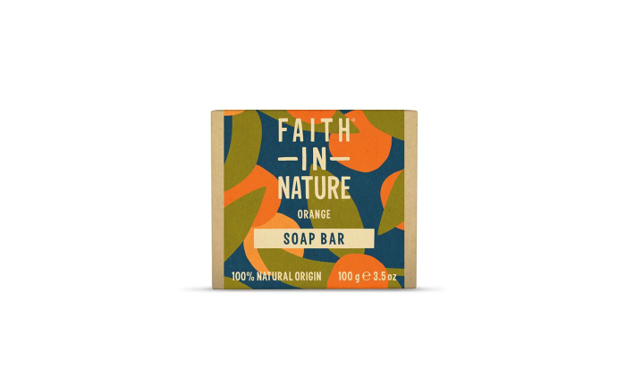 Faith in Nature Orange Soap Bar 100g Faith in Nature Orange Soap Bar 100g