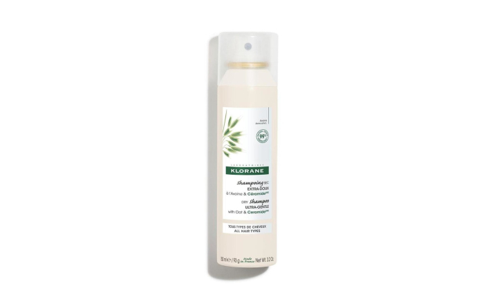 Klorane Extra-Gentle Dry Shampoo with Oat Milk & Ceramide for All Hair Types 150ml