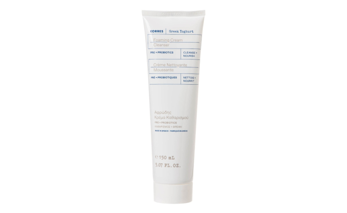 Korres Greek Yoghurt Foaming Cream Cleanser with Pre + Probiotics 150ml Korres Greek Yoghurt Foaming Cream Cleanser with Pre + Probiotics 150ml