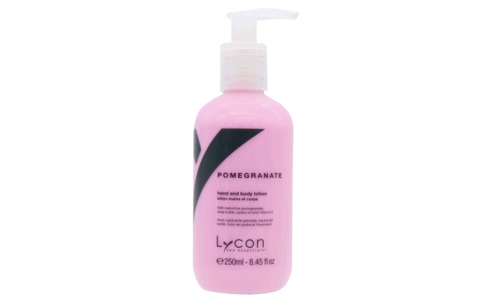 Lycon Pomegranate Hand & Body Lotion 250ml Lycon Pomegranate Hand & Body Lotion 250ml