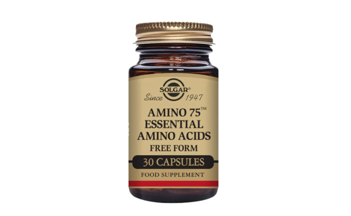 Solgar Amino 75™ 30 Vegetable Capsules Solgar Amino 75™ 30 Vegetable Capsules