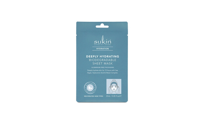 Sukin Deeply Hydrating Biodegradable Sheet Mask Sukin Deeply Hydrating Biodegradable Sheet Mask