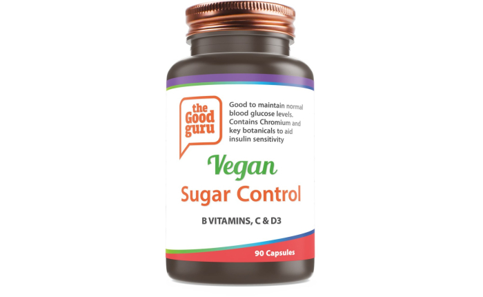 The Good Guru Vegan Sugar Control 90 Caps