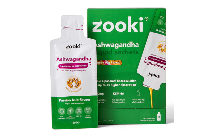 Zooki Ashwagandha Passionfruit Zooki 14 x 15ml Zooki Ashwagandha Passionfruit Zooki 14 x 15ml