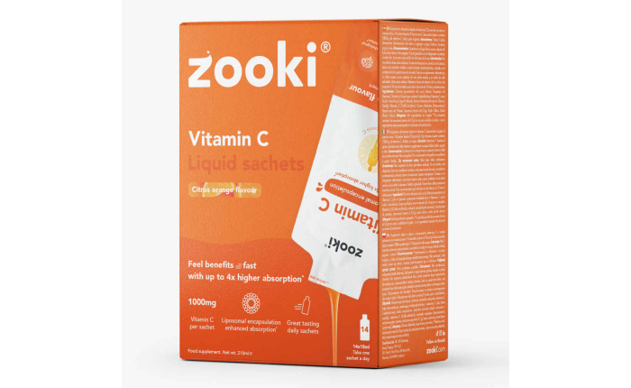 Zooki Vitamin C Citrus Orange Zooki 14 x 15ml Zooki Vitamin C Citrus Orange Zooki 14 x 15ml